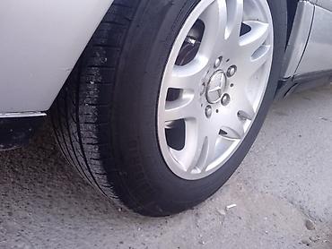 Disk təkərlər: - Disklər: Mercedes-Benz orijinal yüngül lehimli disklər (5 cüt şüalı — 1