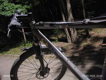 спортивный велосипед бу: Рама алюминиевая tourex Germany fox вилка амортизацитоная RST, Диски