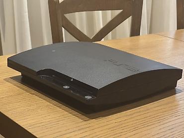 dvd disk: Sony PlayStation 3 Slim oyun konsolu - Model: PS3 Slim (CECH — 2