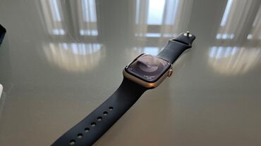 Очки: Б/у, Смарт часы, Apple, Сенсорный экран, цвет - Серебристый