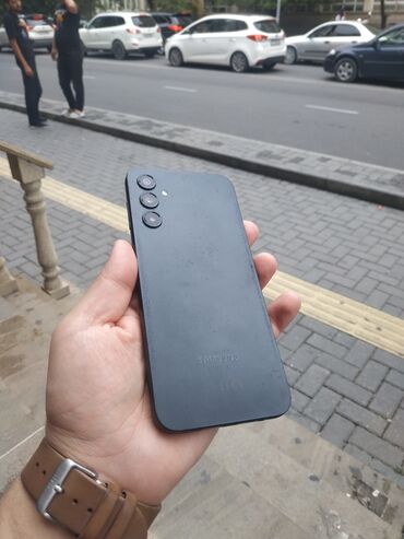Hyundai: Samsung Galaxy A24 4G, 128 GB, rəng - Qara, Zəmanət, Sensor, Barmaq izi