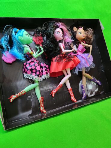 Игрушки: Кукла Монстр Хай игрушки в комплекте👧 Комплектация товара: 3 куклы в — 5