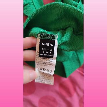 labrador baletanke: Shein Zeleni ženski crop top na bretele sa volančićima S/M NOVO - — 5