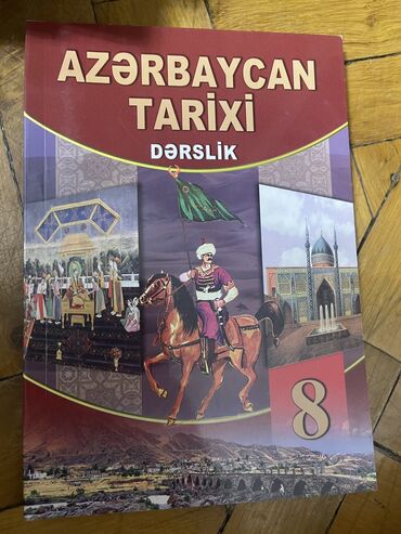 Kitablar, jurnallar, CD, DVD: Azərbaycan tarixi 8 ci sinif dərslik