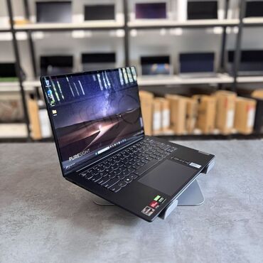 ноутбук core i5: Ультрабук, Lenovo, 32 ГБ ОЗУ, AMD Ryzen 9, 14.3 ", Б/у, Для работы, учебы, память NVMe SSD