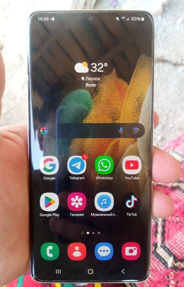 tecno spark go 2023 цена в бишкеке: Samsung Galaxy S21 Ultra 5G, Колдонулган, 256 ГБ, түсү - Күмүш, 1 SIM