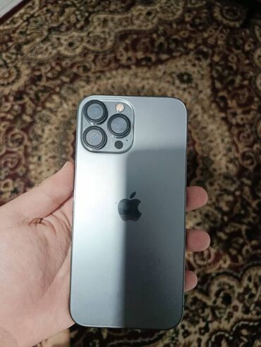 купить кейс для airpods pro: IPhone 13 Pro Max, Колдонулган, 256 ГБ, Natural Titanium, Заряддоочу түзүлүш, 90 %