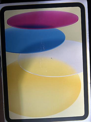 aiphone 15: Планшет, Apple, память 128 ГБ, 10" - 11", Wi-Fi, Б/у, цвет - Желтый — 3