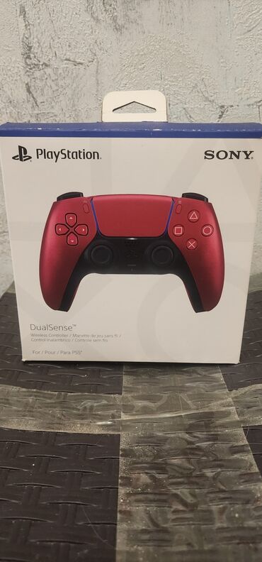 Məişət texnikası: Playstation 5 Pult Dualsense Volcanic Red Exclusiv Olaraq Limiti Sayda