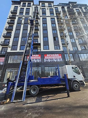 Услуга: грузовой подъёмник на базе автомобиля (лестничный лифт) для