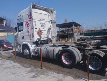 полуприцеп купить бу: Тягач, Scania, 2003 г.