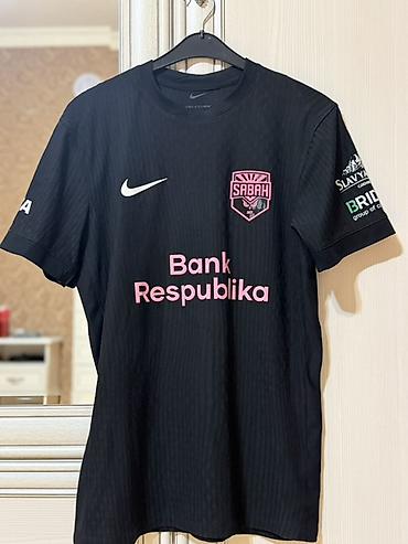 Futbolkalar: Futbolka, Nike, Standart, rəng - Qara — 1