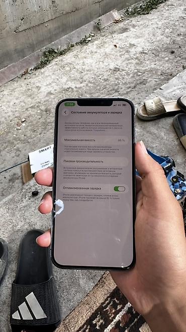 iphone cs: IPhone 12 Pro Max, Б/у, 256 ГБ, Графит, Защитное стекло, Чехол, 86 % — 8