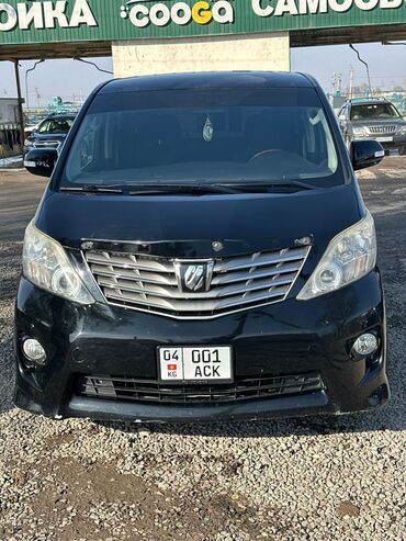 Toyota: Toyota Alphard: 2010 г., 2.4 л, Автомат, Газ, Минивэн