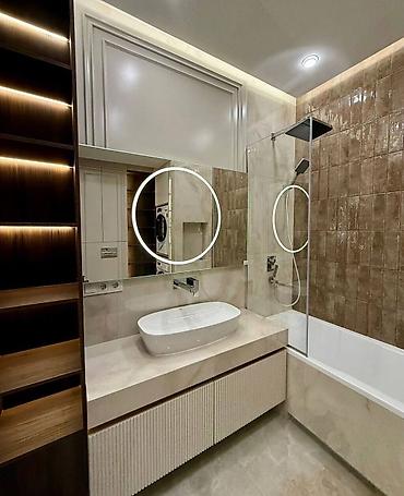 Продажа квартир: 3 комнаты, 103 м², Асанбай мкр Элитка, 5 этаж, Дизайнерский ремонт — 10