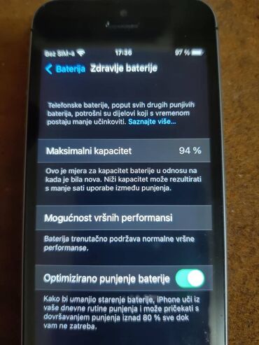 Apple iPhone: Apple iPhone iPhone SE, 32 GB, Black Titanium, Otisak prsta — 2