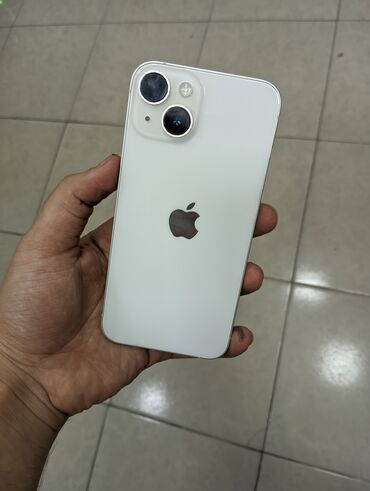 iphone 14 islenmis: IPhone 14, 128 GB, Ağ, Simsiz şarj, Face ID, Sənədlərlə