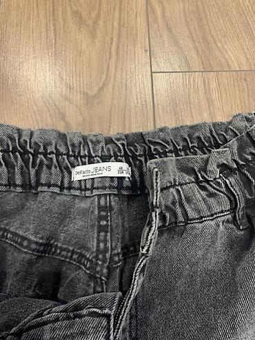 jea: Серые джинсы DeFacto JEANS - Модель: свободный крой карго/бананы с — 3