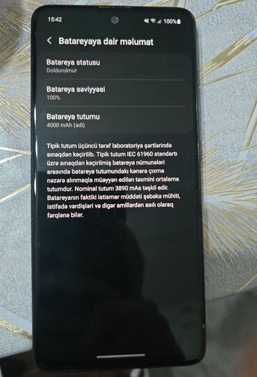 Samsung: Samsung Galaxy A51, 64 GB, rəng - Qara, Barmaq izi