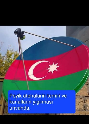 avtomatik gapi mexanizmi: Xidmət: Peyk antenalarının təmiri və kanalların — 1