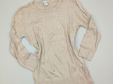 spódniczka w kratkę różowa: Sweter, H&M, M (EU 38), condition - Good