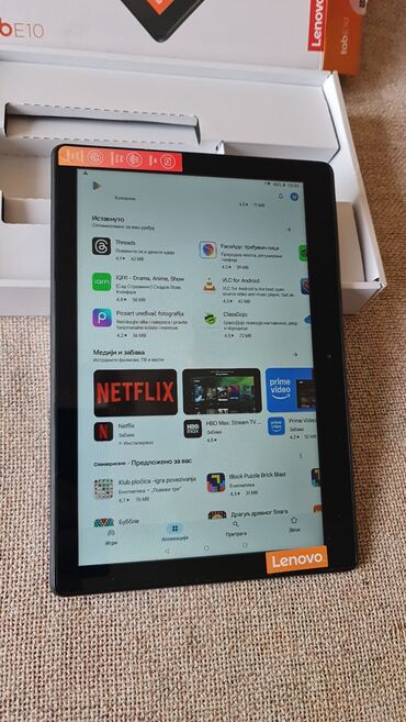 Tableti: Lenovo Tab E10 – Android tablet - Ekran: 10,1 inča IPS HD (na — 8