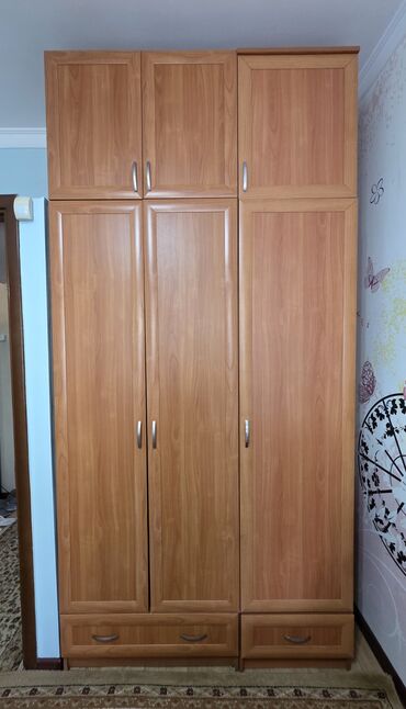 колыбели для новорожденных: Кийим салуучу шкаф, Колдонулган, Түз