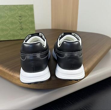 Кроссовки и спортивная обувь: Мужские кроссовки, 40, 41, 42, Gucci, Новый, цвет - Черный, Бесплатная доставка — 8