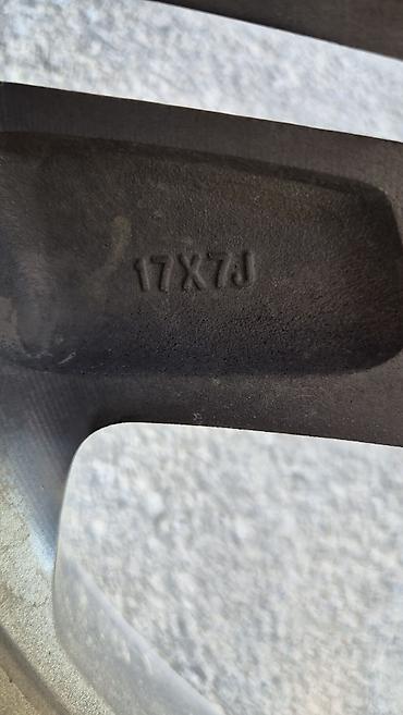 bud e9: Литые Диски R 17 Hyundai, Комплект, отверстий - 5, Б/у — 7