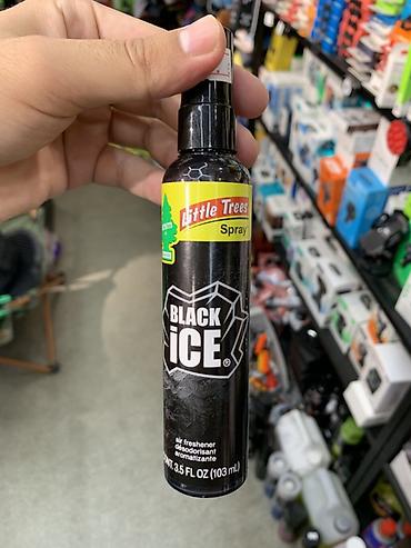спретер: Аэрозольный ароматизатор Little Trees Spray Black Ice - Формат — 1