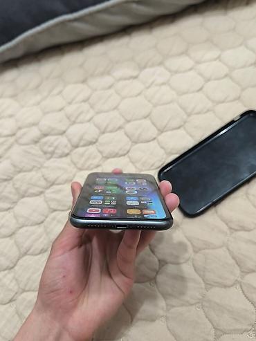 Apple iPhone: IPhone 11, Б/у, 64 ГБ, Черный, Чехол, 72 % — 9
