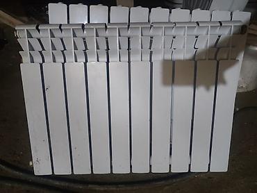 Alüminium radiator (seksiyalı) - Material: alüminium - Seksiyalar