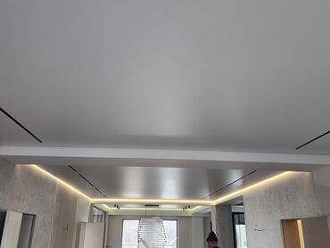 Натяжной потолок: Натяжной потолок Глянцевое, Матовое, 3D потолки Гарантия, Бесплатная консультация, Бесплатный замер — 5