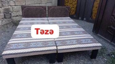 Bağ və bostan üçün digər məhsullar: Təzə çarpayılar. 1 nəfərlik çarpayılar 60manat. 2 nəfərlik taxt — 2