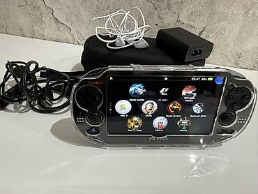 ps3 fat: Портативная консоль Sony PS Vita (модель PCH-1000) с установленным — 6