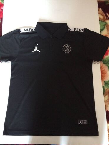 papaqli koynekler: Рубашка Jordan, M (EU 38), цвет - Черный