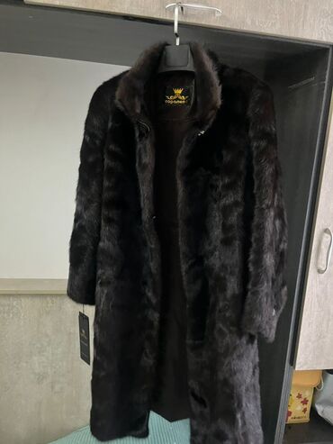 Шубы: Шуба, Норка, Длинная модель, 2XL, 3XL, 4XL — 7