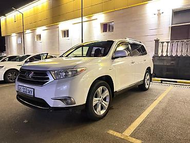 высокие машины: Toyota Highlander: 2012 г., 3.5 л, Автомат, Бензин, Внедорожник — 5