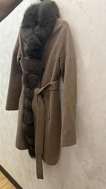 drap paltolar: 🤎 TƏBİİ XƏZLİ ELEGANT PALTO 680 manata alınıb xəzi təbiidir çox gözəl — 3