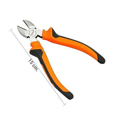 Плоскогубцы: Jakemy JM-CT1-2 CR-V 6 İnç Yan Kəsici Kəlbətin - Profesionallar üçün — 2