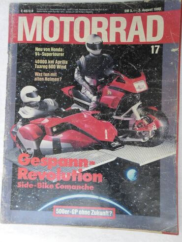 Ostalo: Casopisi motorrad o motorima 10 kom, brojevi: 14/1981,18/83 — 3