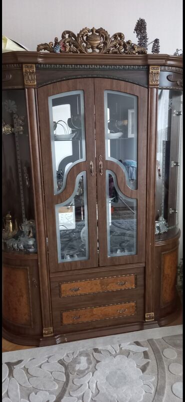 Dolab vitrinləri: Şüşəli dolab vitrini