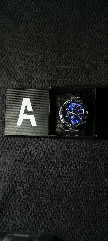 Qol saatları: Mavi Premium class saatlar 💙✨ Gümüş detallarla, işıqda parlayan dizayn — 11