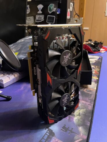 Sərt disklər (HDD): Videokart AMD Radeon RX 580, 8 GB, Yeni