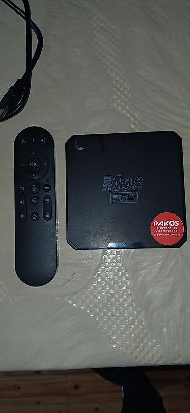 hd box: M98 Pro Android TV Box Xüsusiyyətlər: - Model: M98 Pro - Platforma — 1