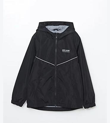 Верхняя одежда: Uşaq üçün yüngül küləkkeçirməz jaket - Rəng: qara - Material: nazik — 1