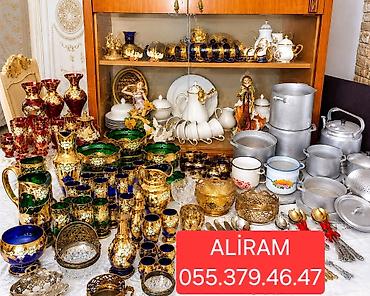 Aliram ev esyalari bagema xrustal QABLAR servizder gumus esyalar 055