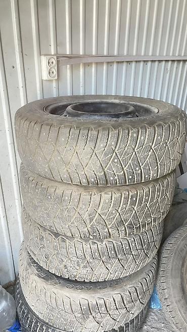 сапок авто: Комплект зимних шин с шипами Goodyear UltraGrip 600 на штампованных — 1