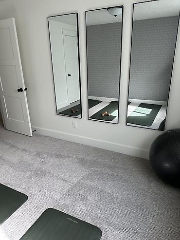 Зеркала: Зеркало для спортзала, состоящее из нескольких панелей. Подходит для — 2