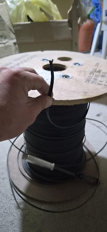generator 10 kv: Drop Optik Kabel – 1 km baraban - Növ: Drop Optical Cable — 2